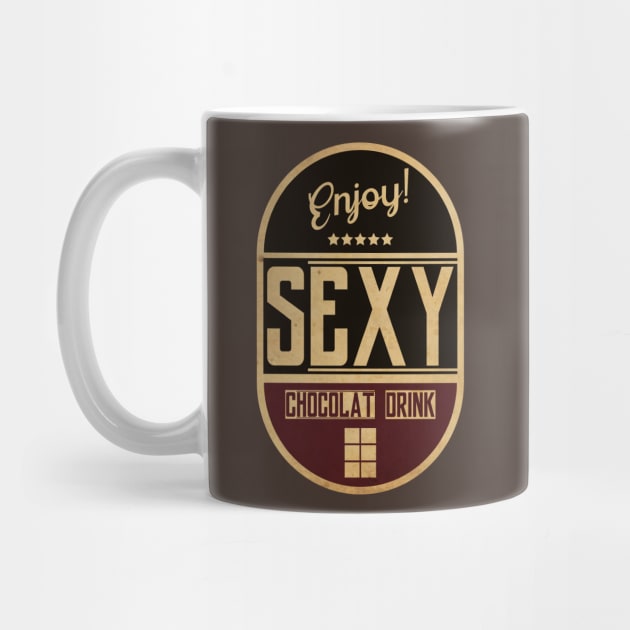 Enjoy Chocolat Drink by CTShirts